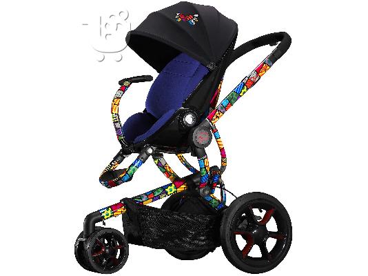 PoulaTo: Quinny Britto Moodd Καροτσάκι - Blue - Brand New! Δωρεάν αποστολή έδαφος!